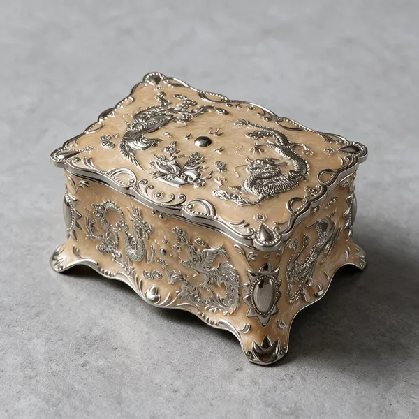 Antique_Finish_Embossed_Dragon_Metal_Cigarette_Case