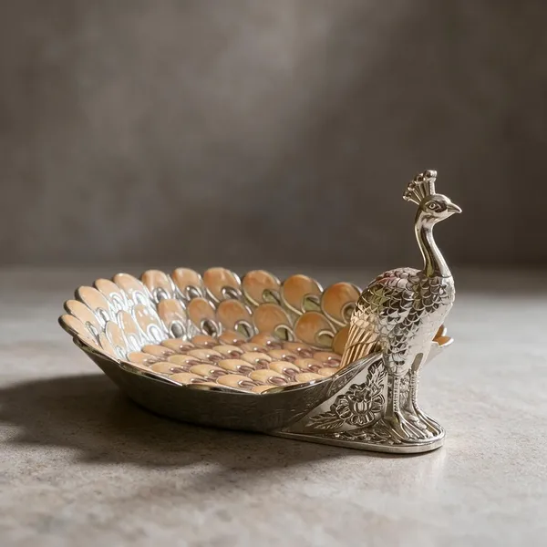 Metal_Peacock_Design_Decorative_Serving_Tray