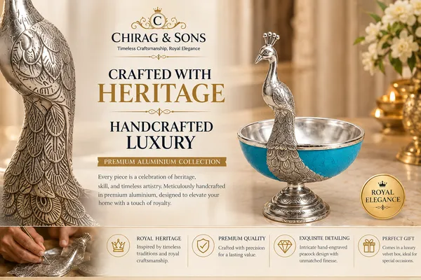 Aluminium_Decorative_Peacock_Bowl_With_Velvet_Gift_Box_Handcrafted_Serving_Bowl_Blue_Enamel_Finish_Home_Decor_Gift_Item
