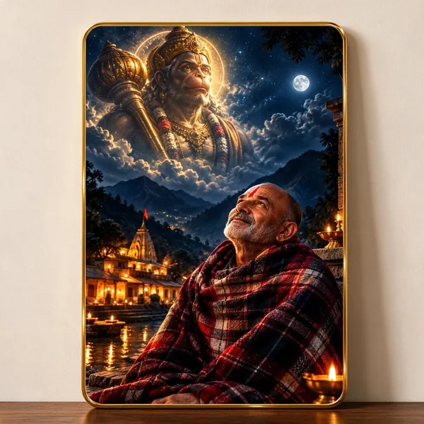 Devotional_Hanuman_Portrait_Framed_Wall_Art