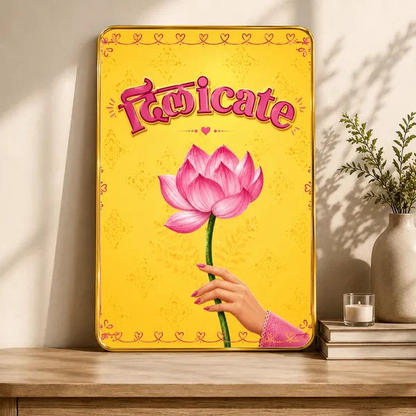 Metal_Floral_Print_Decorative_Wall_Plaque