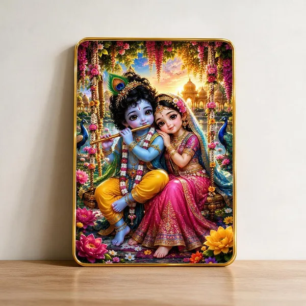 Krishna_Radha_Floral_Religious_Wall_Art