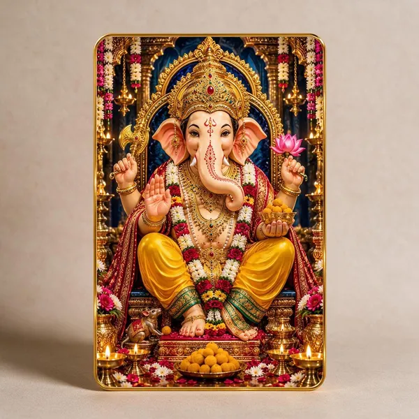 Religious_Ornate_Ganesha_Wall_Art_Panel