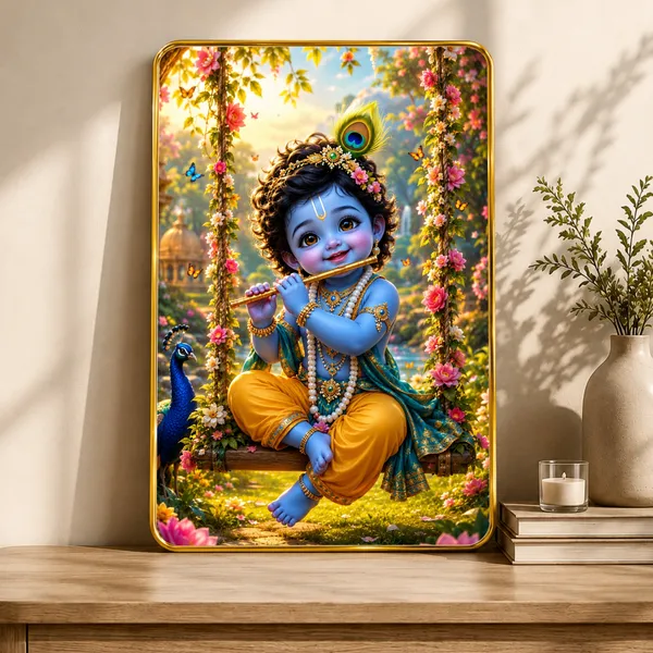 Krishna_Religious_Scenic_Framed_Artwork