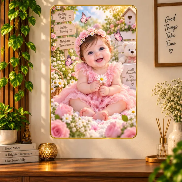 Printed_Floral_Baby_Girl_Wall_Art