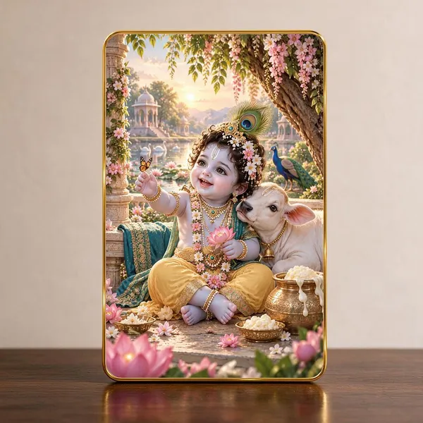 Devotional_Floral_Krishna_Framed_Wall_Art