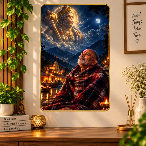 Devotional_Hanuman_Portrait_Framed_Wall_Art