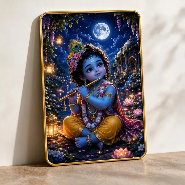 Devotional_Krishna_Art_Framed_Wall_Decor