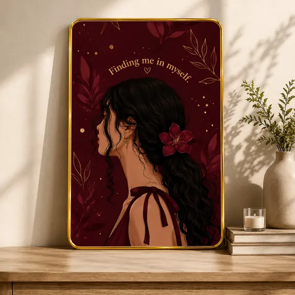 Printed_Bohemian_Floral_Portrait_Framed_Wall_Art