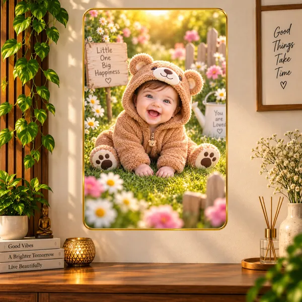 Framed_Cute_Baby_Bear_Wall_Art
