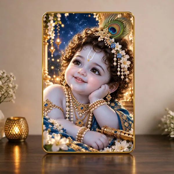 Framed_Spiritual_Baby_Krishna_Wall_Art
