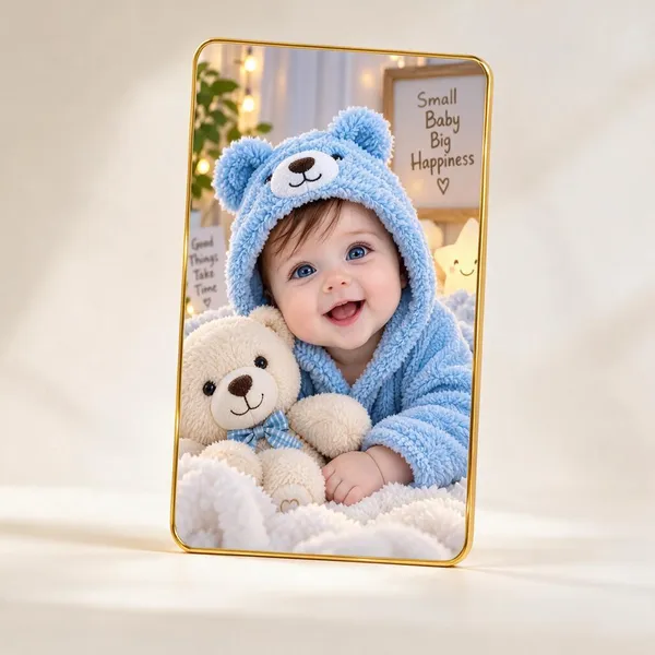 Gold-Tone_Baby_Bear_Framed_Wall_Art