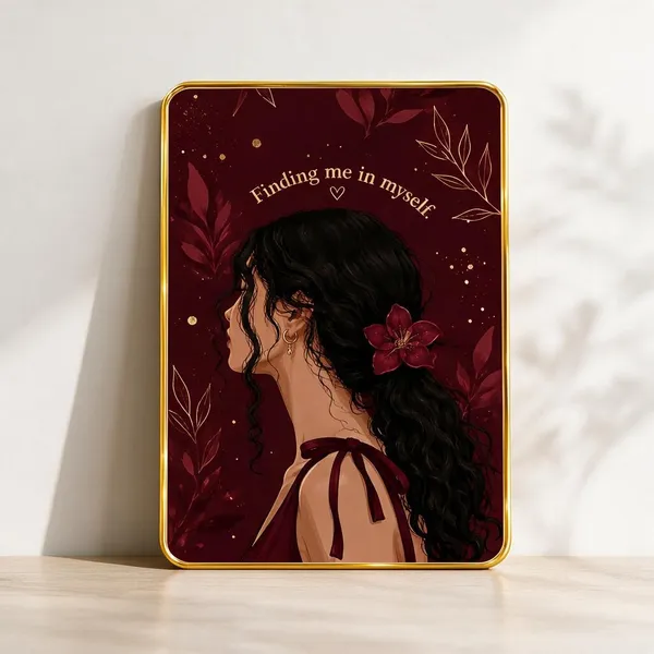 Printed_Bohemian_Floral_Portrait_Framed_Wall_Art