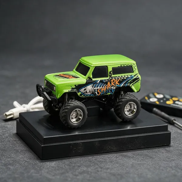 Green_Shark_Remote_Control_Monster_Truck