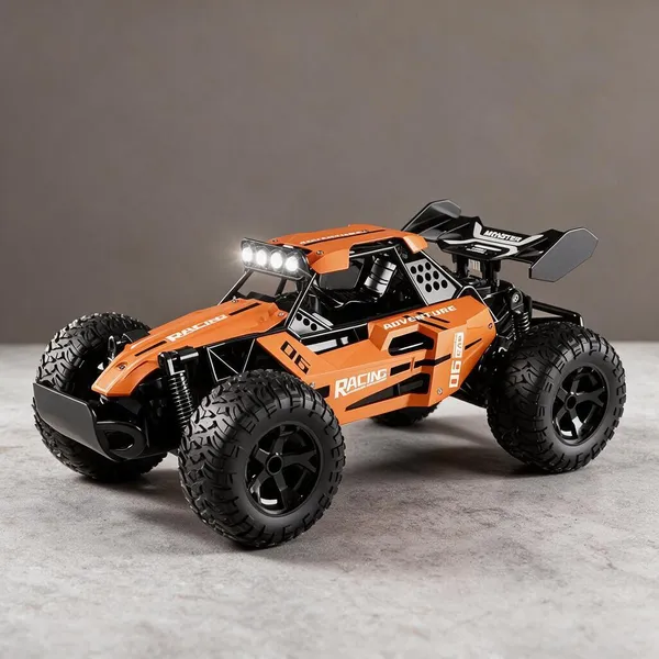Orange_Off_Road_Remote_Controlled_Racing_Truck