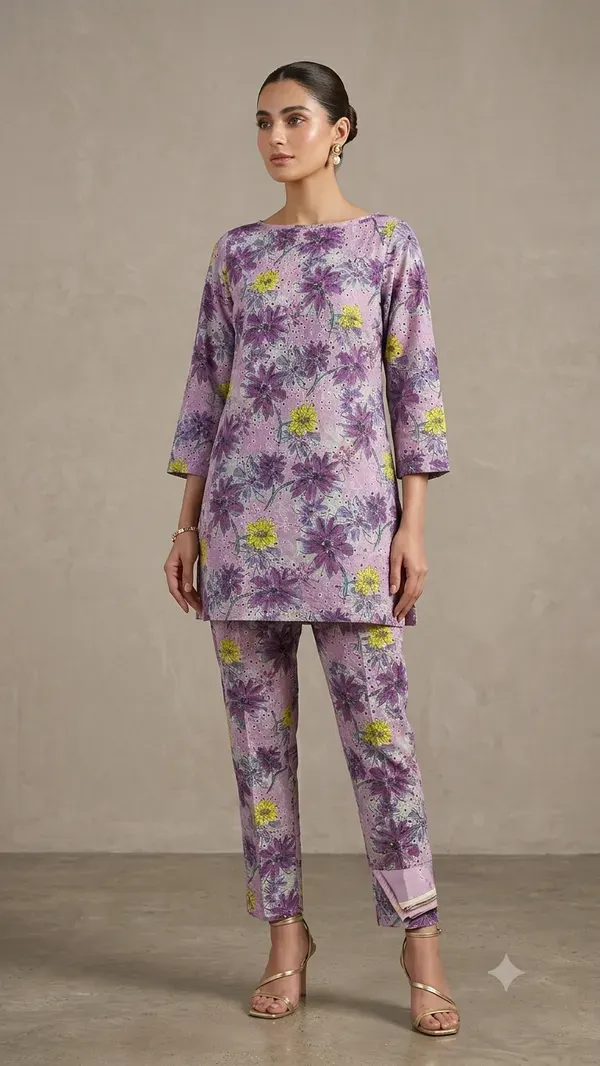 Lavendar_Cotton_Hakoba_Cord_Set_Fabric_For_Women_Unstitched