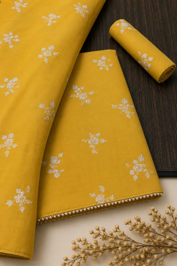Yellow_Khadi_Cotton_Cord_Set_Fabric_For_Women_Unstitched