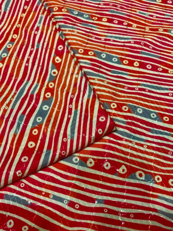 Red_And_Orange_Soft_Rayon_Short_Kurtis_Fabric_For_Women_Unstitched