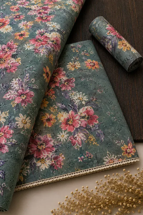 Green_Cotton_Hakoba_Cord_Set_Fabric_For_Women_Unstitched
