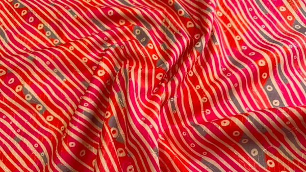 Pink_And_Orange_Soft_Rayon_Short_Kurtis_Fabric_For_Women_Unstitched