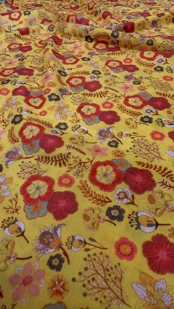 Yellow_Soft_Muslin_Short_Kurti_Fabric_For_Women_Unstitched