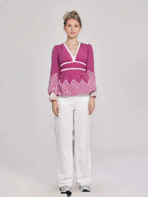 Women_S_Tunic_With_Inner_Hot_Pink