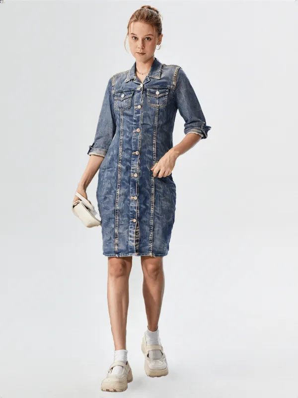 Women_S_Denim_Tunic_Blue