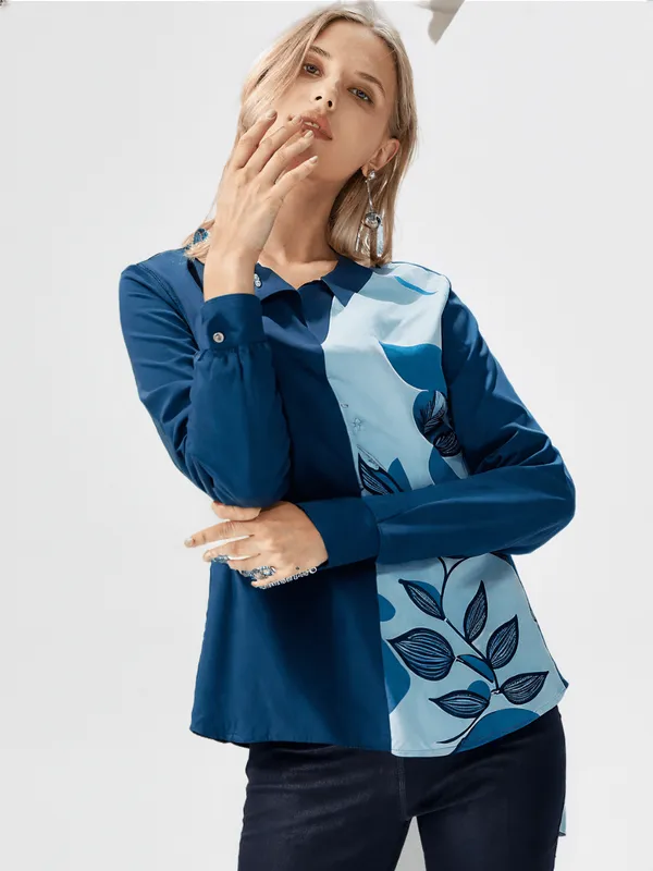 Women_S_Printed_Top_Sky_Blu