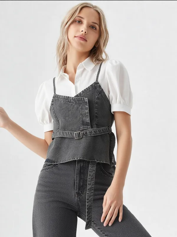 Women_S_Shirt_With_Top_Charcoal
