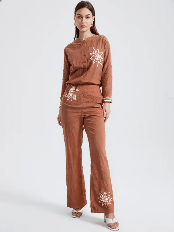 Women_S_Co_Ord_Set_Rust