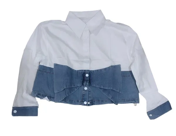Women_S_Denim_Shirt_White