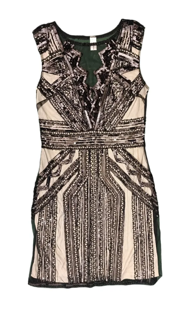 Women_S_Glamorous_Black_Geometric_Sequin_Party_Dress_Black_Beigi