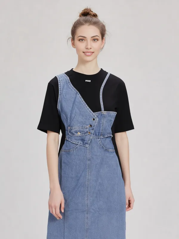 Women_S_Denim_Black_Panel_Tunic_Dress_Denim_Black