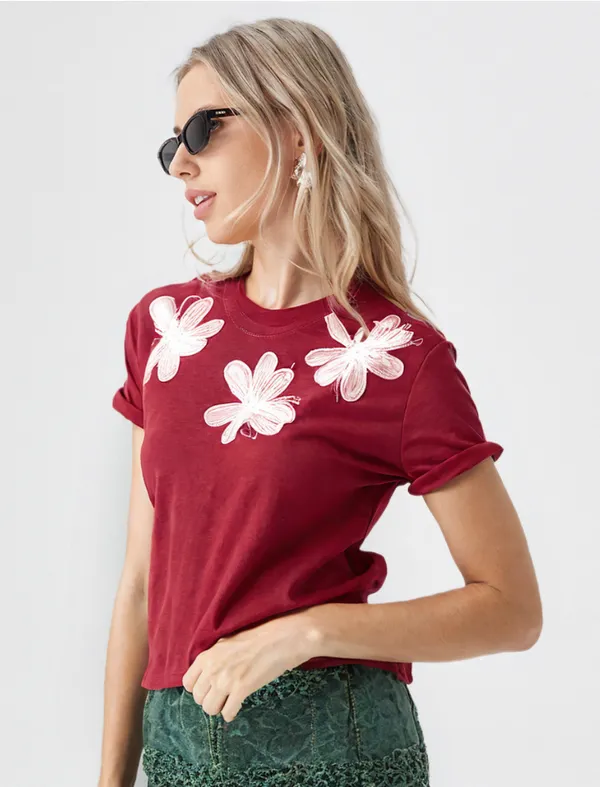 Women_S_T_Shirt_Marron