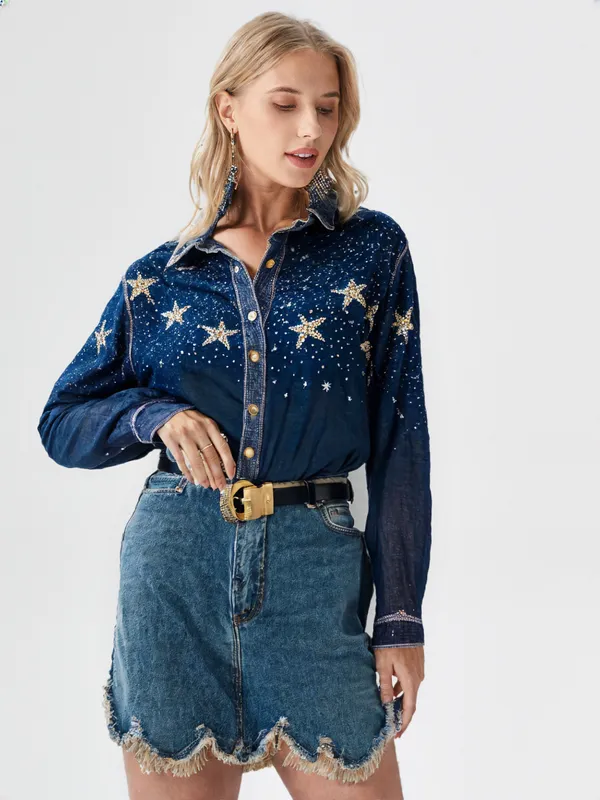 Women_S_Denim_Shirt_D_Blue