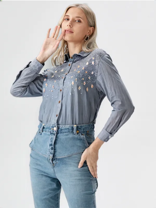 Women_S_Denim_Shirt_Light_Blue