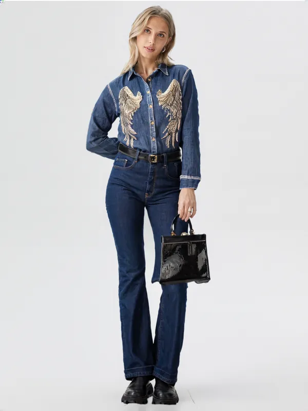 Women_S_Denim_Shirt_D_Blue