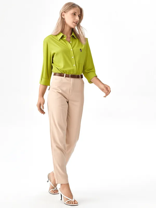 Women_S_Shirt_Parrot_Green