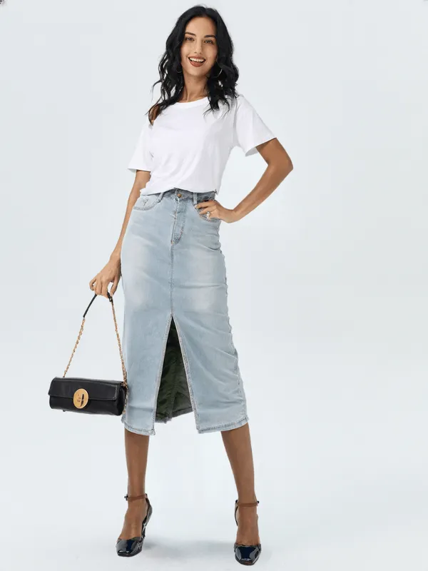 Women_S_Denim_Skirt_Ice