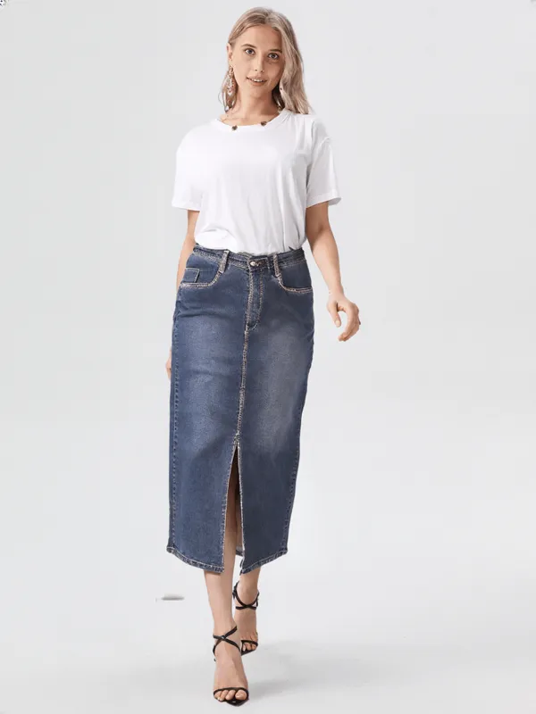 Women_S_Denim_Skirt_Dark_Blue