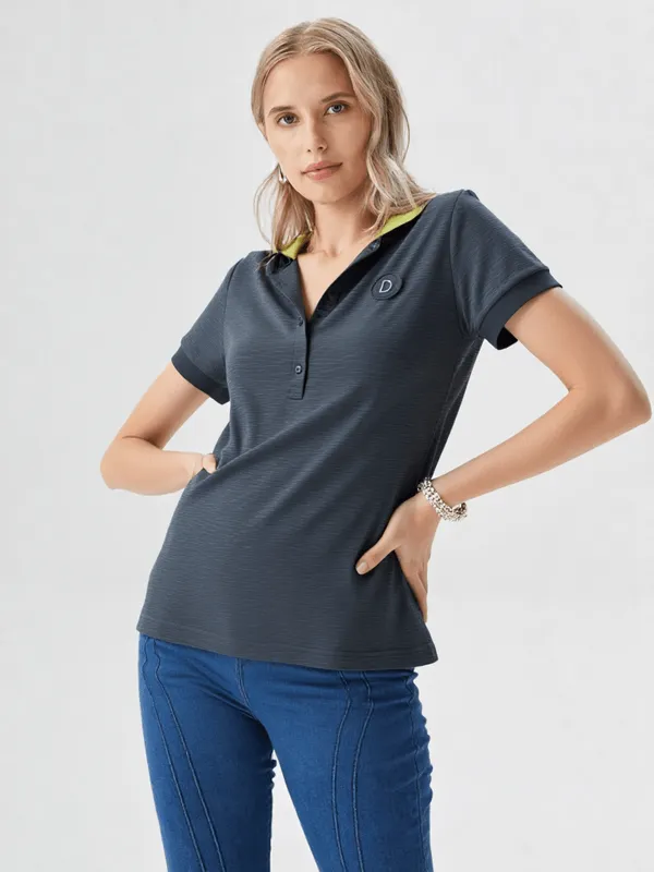 Deal_Women_S_T_Shirt_Blue