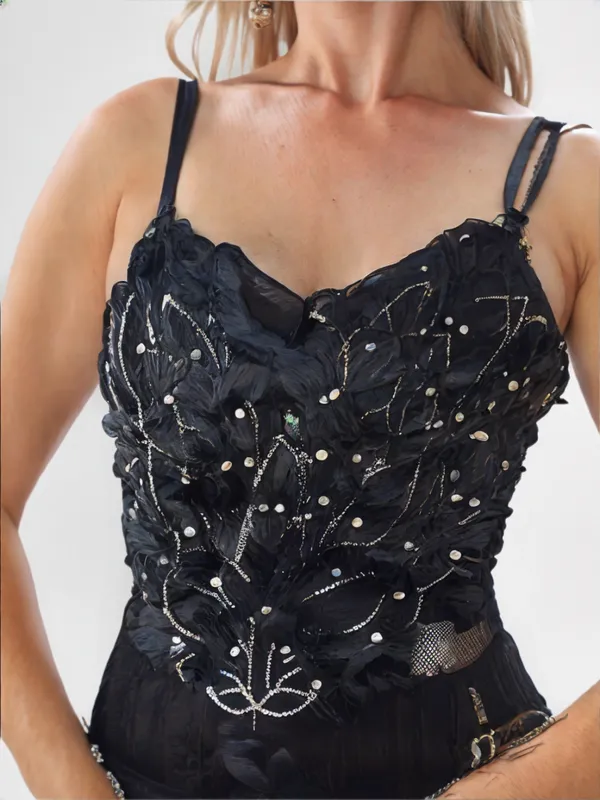 Women_S_Bustier_Top_Black