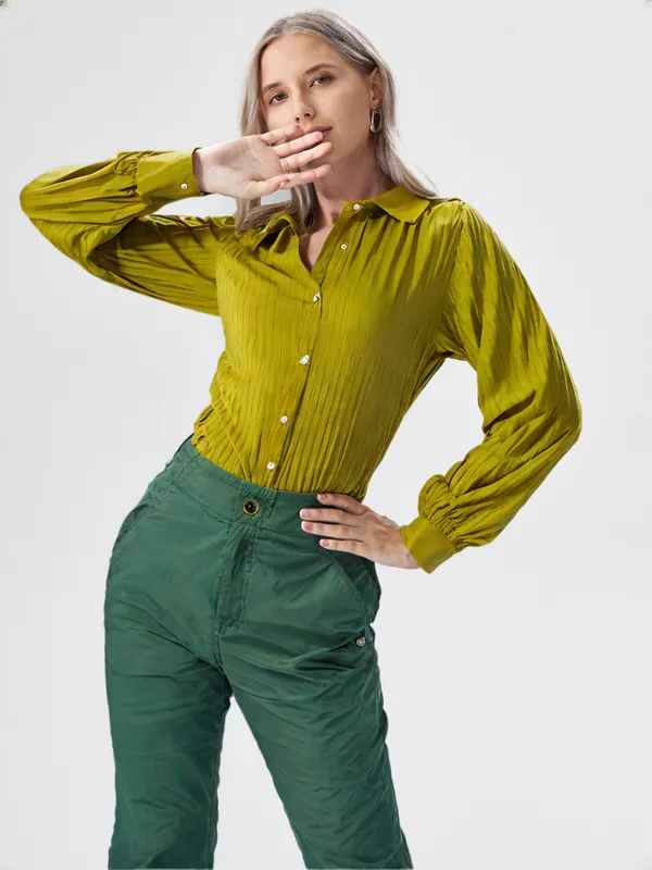Women_S_Cotton_Striped_Shirt_Henna
