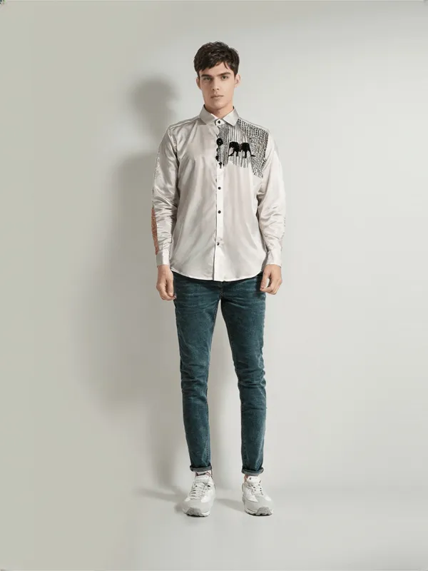 Manzon_Men_S_Shirt_White