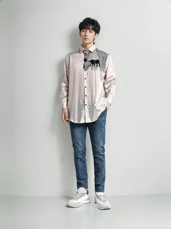 Manzon_Men_S_Shirt_White