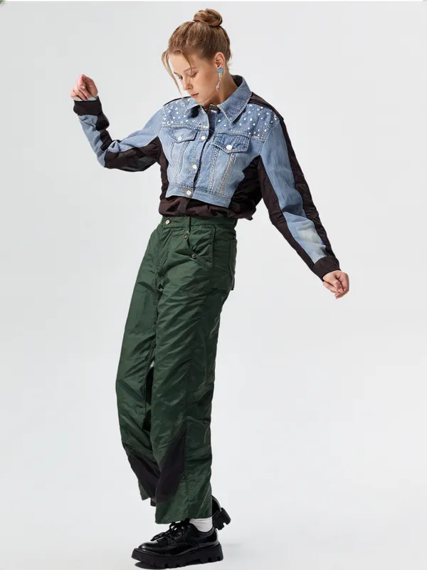 Women_S_Denim_Shirt_Black