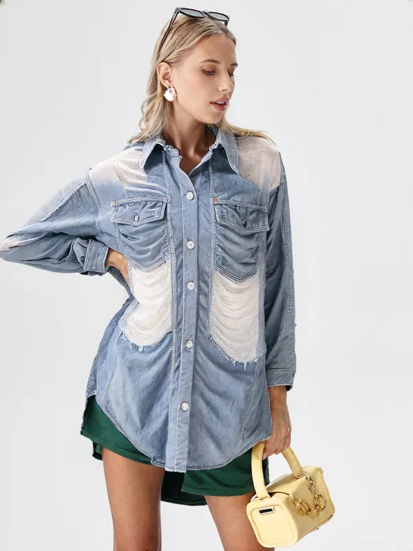 Women_S_Denim_Shirt_Sky_Blu