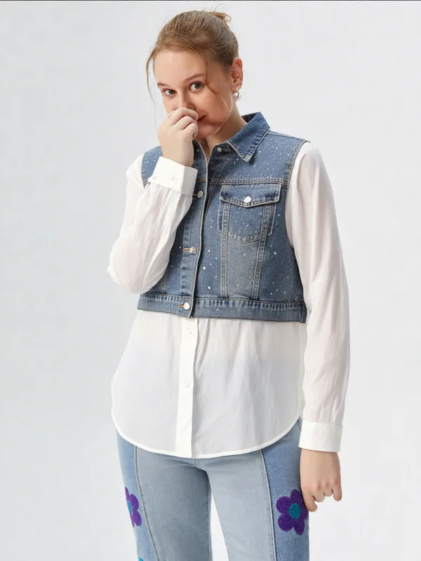 Women_S_Denim_White_Shirt_White_Denim