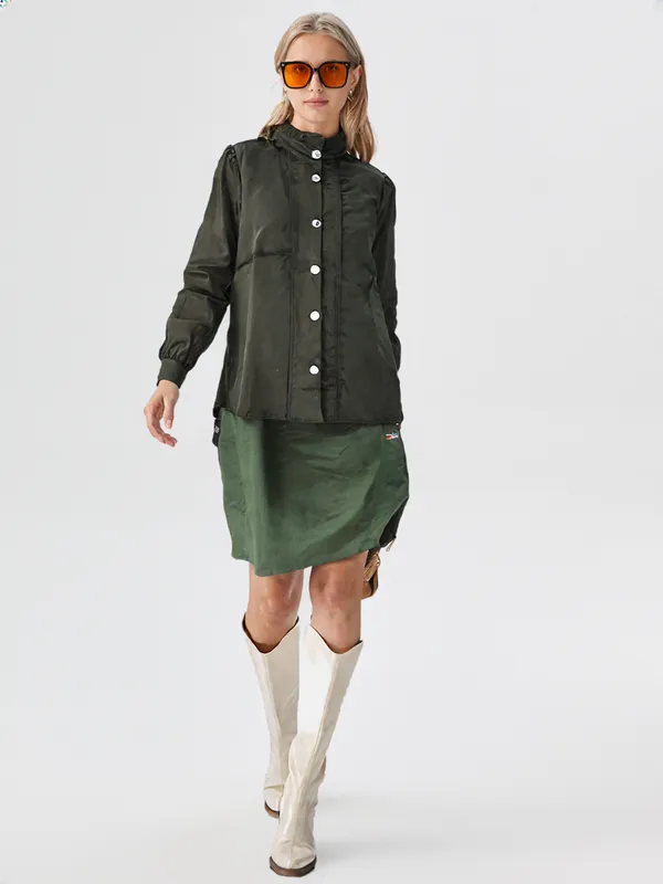 Women_S_Solid_Satin_Shirt_Black