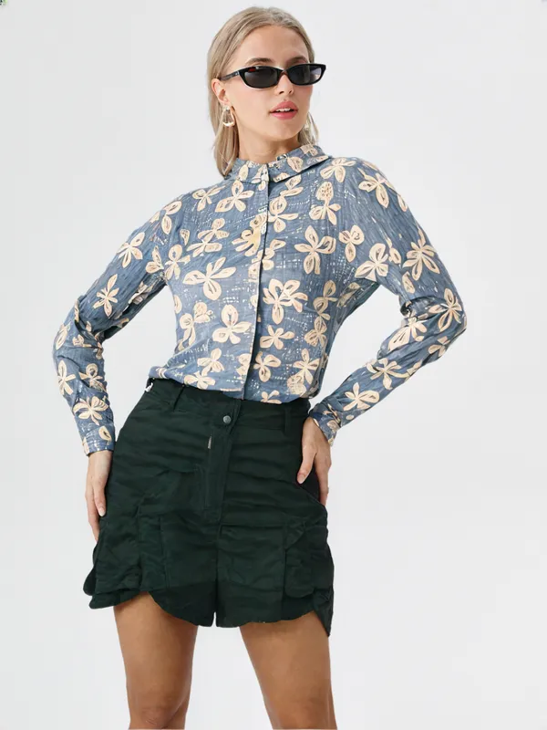 Women_S_Floral_Printed_Shirt_Sky